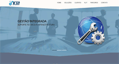 Desktop Screenshot of klit.com.br