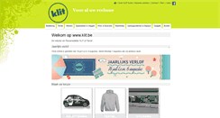 Desktop Screenshot of klit.be